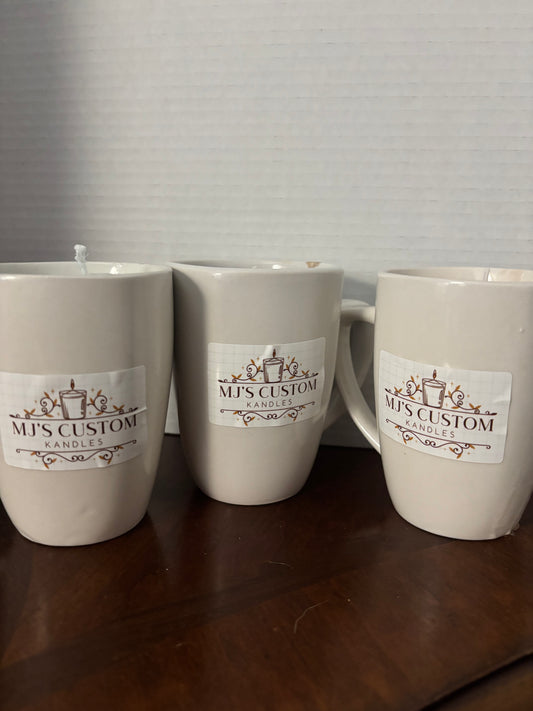 Coffee Mug Candles